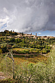 Hill Town of Montalcino, Montalcino, Tuscany, Italy