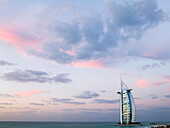 Hotel with Ocean in Background, Dubai, United Arab Emirates