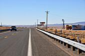 Car on Route 66, Arizona, southwest USA, America