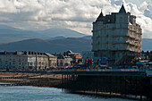 The seaside resort of Llandudno, Wales, UK