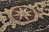 Mosaik aus Steinen, Moneglia, Ligurien, Italien, Europa