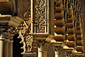 Detail des Königspalastes Alcazar, Sevilla, Andalusien, Spanien, Europa