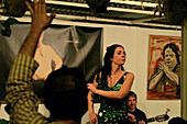 Woman dancing the Flamenco, Sevilla, Andalusia, Spain, Europe
