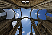 Ruine der Klosterkirche des Convento do Carmo, Lissabon, Portugal, Europa