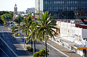 View on Victoria Parade, city center  Rockhampton, Rockhampton, Queensland, Australia