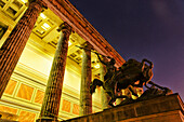 Altes Museum bei Nacht, Lustgarten, Mitte, Berlin, Deutschland, Europa