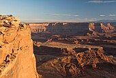 Dead Horse Point Overlook in late afternoon, Dead Horse Point State Park near Moab, Utah, USA