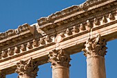 Lebanon, Bekaa valley, Baalbek, archaeological Roman site, Temple of Jupiter