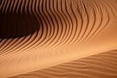 Sand dunes in desert, Wadi Tanezzouft, Ghat, Libia