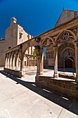 Santa Maria la Real chuch Olite medieval village Navarre Spain Europe