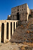 historic citadell of Aleppo, Unesco World Heritage Site, Syria, Middle East, West Asia