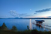 Lake-at-Twilight, Québec, Canada