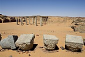 Remains of Church of the Granite Columns, Old Dongola, Nubia, Sudan