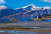Scotland, Scottish Highlands, Castle Stalker Castle Stalker near Port Appin is a four story Tower House located on a tidal islet on Loch Laich, an inlet off Loch Linnhe
