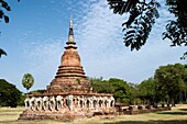 Wat Sorasan, Historical Park at Sukhothai Thailand