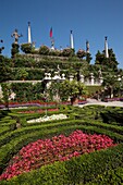 The Baroque Gardens of Isola Bella, Lake Maggiore, Piedmont, Italy