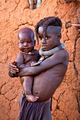 Himba boys, Kaokoland, Namibia