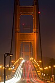 Golden Gate Bridge at dawn, San Francisco, California, USA