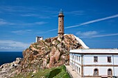 Lighthouse of cape Vilan, Camariñas, La Coruña, Galicia, Spain