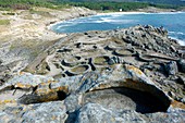 Castro de Baroña, Porto Do Son, La Coruña, Galicia, Spain