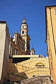 France, Provence, Cote d'Azur, Menton, Basilique St-Michel Archange