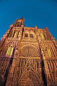 France, Alsace, Strasbourg, Cathedral