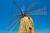 Maria Stella salt pan windmill, Trapani, Sicily
