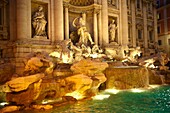 The Baroque Trevi Fountain Rome