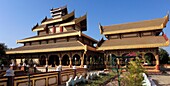 Myanmar, Burma, Bagan, Anawrahta's Palace, replica