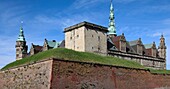 Denmark, Zealand, Helsingor, Kronborg Castle