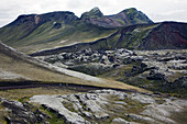 The Mountainous Region of Fjallabak, Which Encompasses the Landmannalaugar and Surrounding Areas, in the South of the Country. the 47, 000 Hectares of the Fjallabak Were Classed As a Nature Reserve in 1979, Highlands of Iceland, Europe