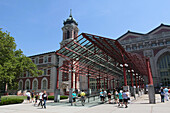 Main Entrance to the Ellis Island Immigration Museum Which Recounts the History of the Arrival of Immigrants From 1892 to 1924, Ellis Island, Port of New York City, New York State, United States