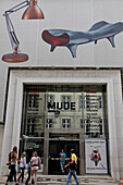 Facade of the Mude, Museum of Design and Fashion, (Museu Do Design E Da Moda), La Baixa Neighborhood, Lisbon City Center, Portugal