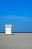 Shed on a Deserted Beach, Miami Beach, FL, US