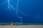 Lightning at the Beach, Key West, FL, US