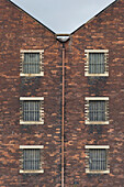 Brick Warehouse Detail, Ross-shire, Scotland, UK