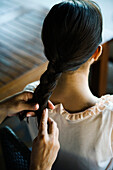 Braiding hair