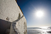 Morocco, Essaouira, Sidi-Kaouki beach, Marabout house