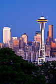 Cityscape at Sunset, Seattle, Washington, USA