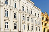 Gruenderzeit buildings in old town, Goerlitz, Saxony, Germany