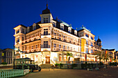 Hotel „Ahlbecker Hof“, Ahlbeck seaside resort, Usedom island, Baltic Sea, Mecklenburg-West Pomerania, Germany