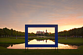 Schwerin Castle at sunset, Schwerin, Mecklenburg Western-Pomerania, Germany