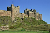 England,Northumbria,Bamburgh,Bamburgh Castle