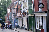 England,Lincolnshire,Lincoln,Shops in Steep Hill