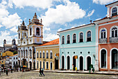 Brazil, Bahia, Salvador de Bahia, Pelourinho, Nossa Senhora do Rosario dos Pretos church