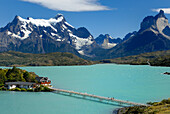 Chile, Patagonia, Torres del Paine National Park, lake Pehoe