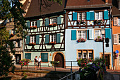 France, Alsace, Haut-Rhin, Colmar, Petite Venise, Poissonnerie quay