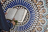France, Paris, Coran reading