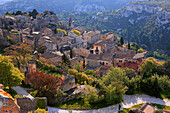 France, Provence, Bouches du Rhône, Les Baux de Provence, general view