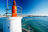France, Brittany, Morbihan, Quiberon, port Maria, lighthouse